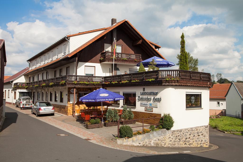 Landgasthof Deutsches Haus Ulmbach Экстерьер фото
